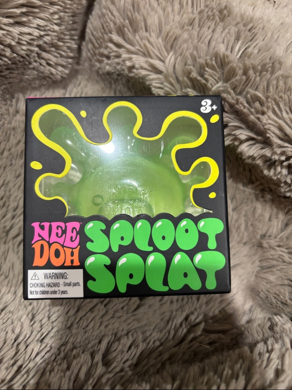 Nee Doh Sploot Splat Green Kids Stress Toy